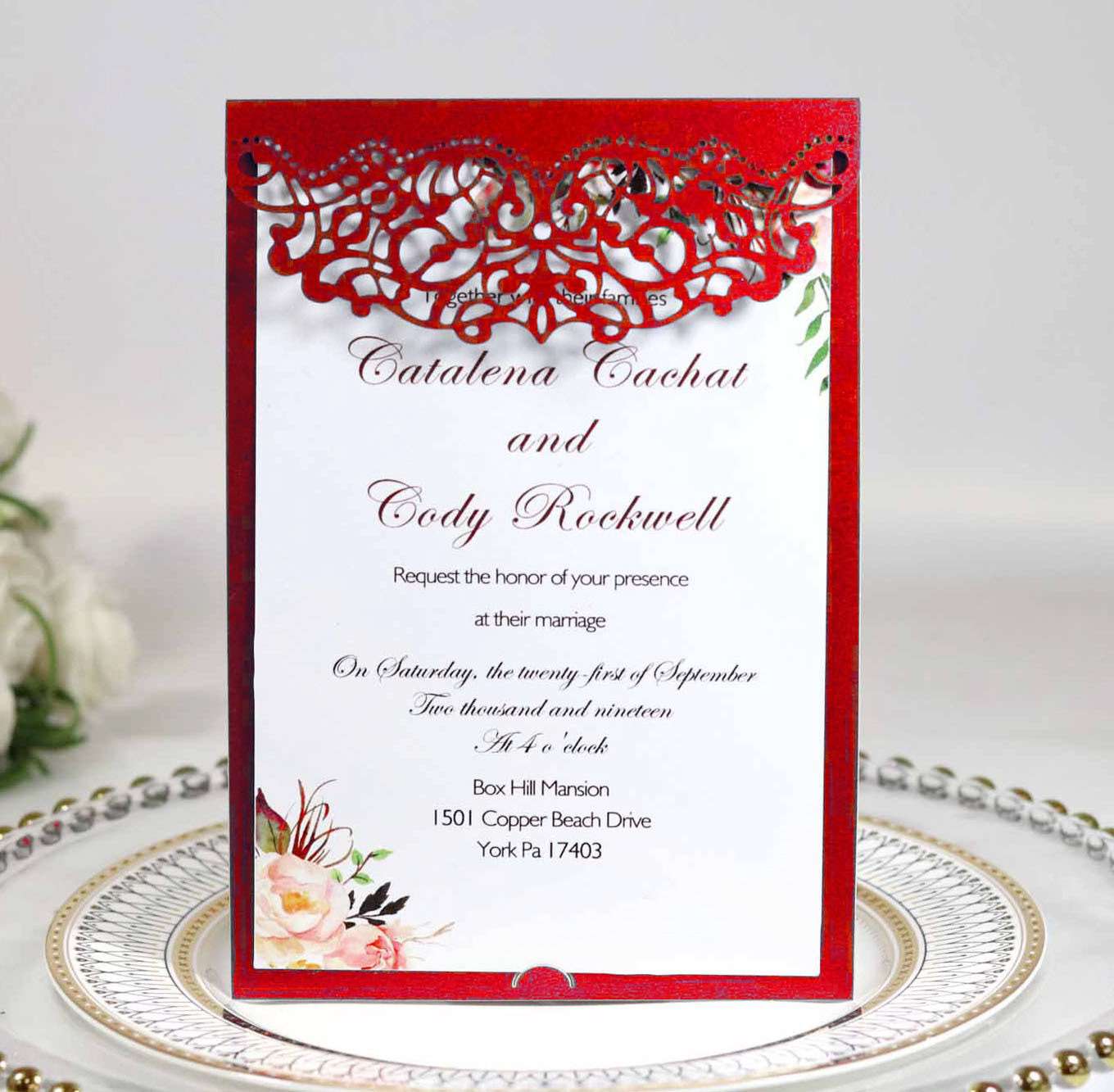 wedding invitation